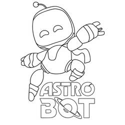 Astro Bot - Desenhos para colorir gratuitos