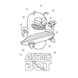 Imagem para colorir de Astro Bot (Videogames) #221859, fácil de imprimir