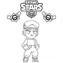 Desenhos para colorir: Brawl Stars - Páginas para Colorir Imprimíveis Gratuitamente