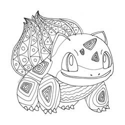 Desenhos para colorir: Bulbasaur - Páginas para Colorir Imprimíveis Gratuitamente