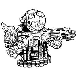Desenhos para colorir: Call of Duty - Páginas para Colorir Imprimíveis Gratuitamente
