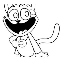 Desenhos para colorir: CatNap - Páginas para Colorir Imprimíveis Gratuitamente