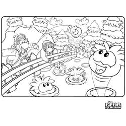 Desenho grátis de Club Penguin (Videogames) #204938 para crianças e adultos