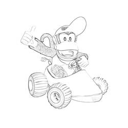 Página para colorir: Donkey Kong (Videogames) #112187 - Páginas para Colorir Imprimíveis Gratuitamente