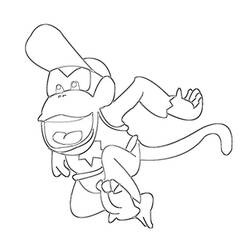 Página para colorir: Donkey Kong (Videogames) #112194 - Páginas para Colorir Imprimíveis Gratuitamente