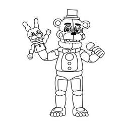 Desenho Five Nights at Freddy’s (FNAF) (Videogames) #199624 para imprimir e colorir