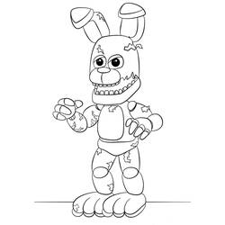 Desenho Five Nights at Freddy’s (FNAF) (Videogames) #199632 para imprimir e colorir