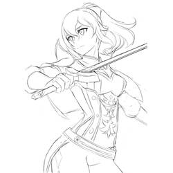 Desenho Genshin Impact (Videogames) #211681 para imprimir e colorir