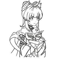 Desenho Genshin Impact (Videogames) #211707 para imprimir e colorir