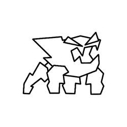 Desenho Geometry Dash (Videogames) #221077 para imprimir e colorir