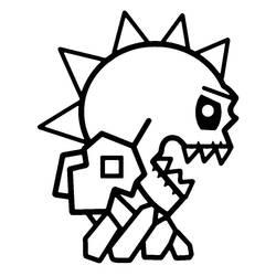 Desenho Geometry Dash (Videogames) #221089 para imprimir e colorir