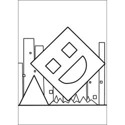 Desenho Geometry Dash (Videogames) #221094 para imprimir e colorir