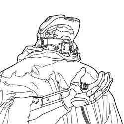 Desenhos para colorir: Halo - Páginas para Colorir Imprimíveis Gratuitamente