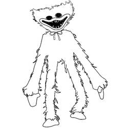 Desenhos para colorir: Huggy Wuggy - Páginas para Colorir Imprimíveis Gratuitamente