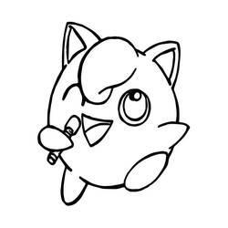 Desenhos para colorir: Jigglypuff - Páginas para Colorir Imprimíveis Gratuitamente
