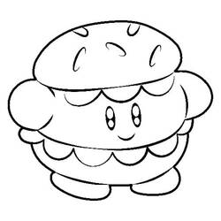 Desenhos para colorir: Kirby - Páginas para Colorir Imprimíveis Gratuitamente