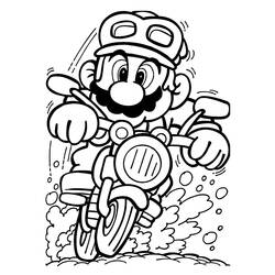 Página para colorir: Mario (Videogames) #172143 - Páginas para Colorir Imprimíveis Gratuitamente