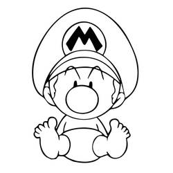 Página para colorir: Mario (Videogames) #172165 - Páginas para Colorir Imprimíveis Gratuitamente