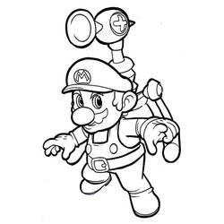 Página para colorir: Mario (Videogames) #172170 - Páginas para Colorir Imprimíveis Gratuitamente