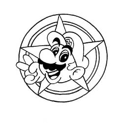 Desenho Mario Bros (Videogames) #112504 para imprimir e colorir