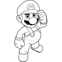Desenho Mario Bros (Videogames) #112514 para imprimir e colorir