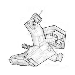 Desenho Minecraft (Videogames) #113781 para imprimir e colorir