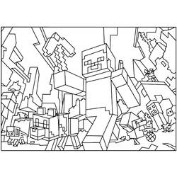 Desenhos para colorir: Minecraft - Páginas para Colorir Imprimíveis Gratuitamente