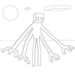Desenho Minecraft (Videogames) #171162 para imprimir e colorir