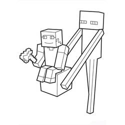 Desenho Minecraft (Videogames) #171182 para imprimir e colorir