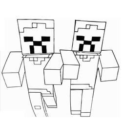Desenho Minecraft (Videogames) #171187 para imprimir e colorir