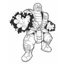 Desenhos para colorir: Mortal Kombat - Páginas para Colorir Imprimíveis Gratuitamente