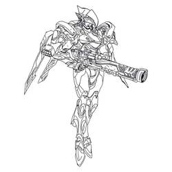Desenhos para colorir: Overwatch - Páginas para Colorir Imprimíveis Gratuitamente