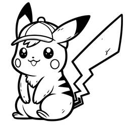 Desenho Pikachu (Videogames) #215391 para imprimir e colorir