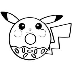 Desenhos para colorir: Pikachu - Páginas para Colorir Imprimíveis Gratuitamente
