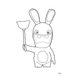 Desenhos para colorir: Rabbids - Páginas para Colorir Imprimíveis Gratuitamente