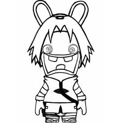 Página para colorir: Rabbids (Videogames) #199079 - Páginas para Colorir Imprimíveis Gratuitamente