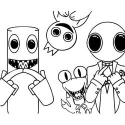 Desenho Rainbow Friends (Videogames) #201323 para imprimir e colorir