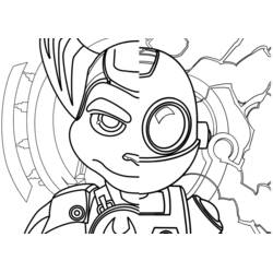 Desenhos para colorir: Ratchet e Clank - Páginas para Colorir Imprimíveis Gratuitamente