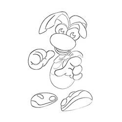 Página para colorir: Rayman (Videogames) #114419 - Páginas para Colorir Imprimíveis Gratuitamente