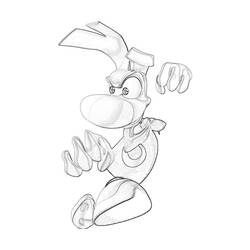 Página para colorir: Rayman (Videogames) #114428 - Páginas para Colorir Imprimíveis Gratuitamente