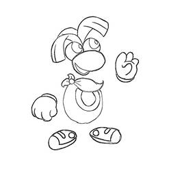 Página para colorir: Rayman (Videogames) #114436 - Páginas para Colorir Imprimíveis Gratuitamente