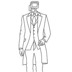 Desenhos para colorir: Skibidi Toilet - Páginas para Colorir Imprimíveis Gratuitamente
