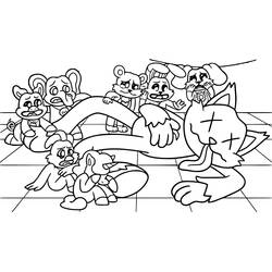 Desenhos para colorir: Smiling Critters - Páginas para Colorir Imprimíveis Gratuitamente