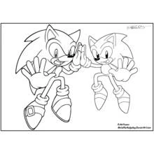 Desenho Sonic (Videogames) #154004 para imprimir e colorir