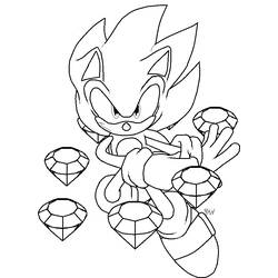Desenhos para colorir: Sonic - Páginas para Colorir Imprimíveis Gratuitamente