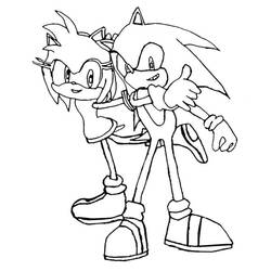 Desenho Sonic (Videogames) #180799 para imprimir e colorir