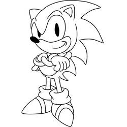 Desenho Sonic (Videogames) #180823 para imprimir e colorir