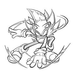 Desenho Sonic Sombrio (Videogames) #222170 para imprimir e colorir