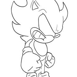 Desenho Sonic Sombrio (Videogames) #222175 para imprimir e colorir