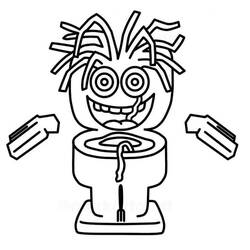 Desenho Spaghetti Tualetti (Videogames) #222140 para imprimir e colorir